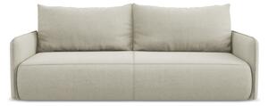 Krem sklopiva/s prostorom za odlaganje sofa 216 cm Nanea – Makamii