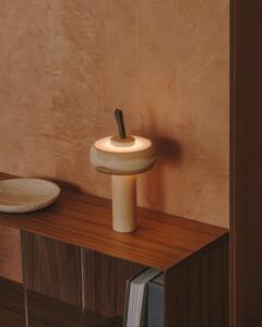 LED stolna lampa s mogućnosti zatamnjivanja u prirodnoj boji (visina 30 cm) Luba – Kave Home