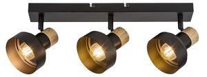 Saskia REFLEKTOR E14 3x MAX 15W/CRNA/IP20 RA73057
