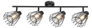 Emerencia REFLEKTOR E14 4x MAX 40W/CRNA/IP20 RA73070