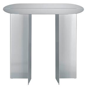 Pomoćni stol od nehrđajućeg čelika u mat srebrnoj boji 35x80 cm Oru – Blomus