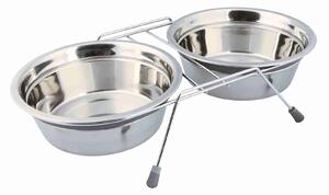 Trixie Posuda na postolju silikonski rubovi 0,25 l/fi-11 cm