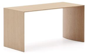 Stolić za kavu u dekoru hrasta u svijetloj prirodnoj boji 45x90 cm Litto – Kave Home