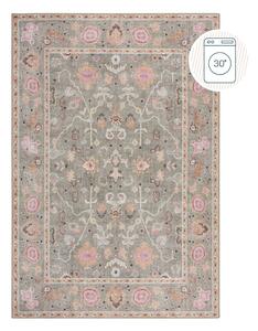 Svijetlo zeleni periv tepih 190x290 cm Una Floral – Flair Rugs