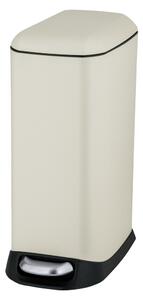 Krem željezna kanta za smeće s pedalom 12 l Design – Wenko