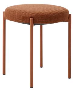 Metalni stolac boje terakote Pelican – Unique Furniture