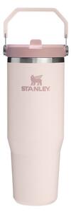 Svijetlo ružičasta termosica od nehrđajućeg čelika 890 ml IceFlow™ Flip Straw 2.0 Tumbler Rose Quartz – Stanley