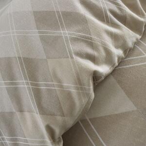 Black Friday - Bež posteljina za bračni krevet 200x200 cm Argyle - Catherine Lansfield