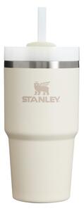 Krem termosica od nehrđajućeg čelika sa slamkom 600 ml Quencher H2.0 FlowState Tumbler Cream – Stanley