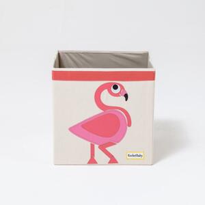 Dječja kutija za pohranu od tkanine Mingo the Flamingo - Rocket Baby