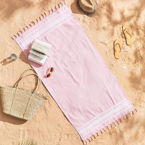 Ružičasti ručnik za plažu 150x75 cm Hammam - Catherine Lansfield