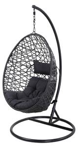 Crna vrtna viseća stolica Bonami Selection Costelo