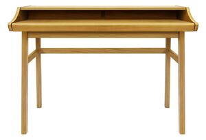 Uredski radni stol u dekoru hrasta 44x115 cm Carteret – Woodman