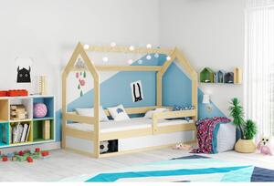 Krevet BMS Domek sa spremištem 160x80 cm PINE