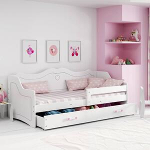Krevet BMS Julia + ladica, BIA 160x80 bijela
