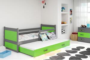 Krevet BMS Rico za 2 osobe 200x90 cm, GRF zelena