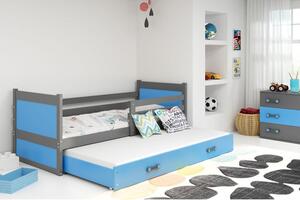 Krevet BMS Rico za 2 osobe 200x90 cm, GRF plava