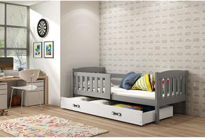 Krevet BMS Kubus + ladica 160x80 cm, GRF bijela