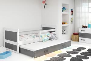 Krevet BMS Rico za 2 osobe 200x90 cm, BIA grafit