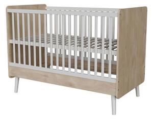 Faktum Peak kinderbet/krevet 140x70 cm, Natural Oak-White