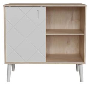Faktum Peak komoda, Natural Oak - White