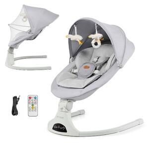 Kinderkraft Električna njihaljka TULSY, Grey