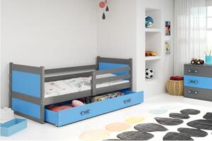 Krevet BMS Rico + ladica 200x90 cm, GRF plava