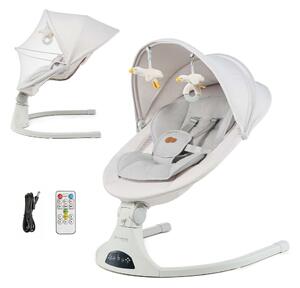 Kinderkraft Električna njihaljka TULSY, Beige