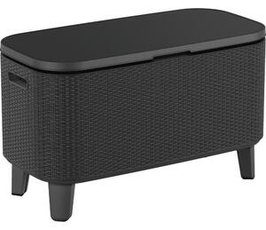 Plastični vrtni stol s prostorom za led 83.5x40 cm Bevy – Keter