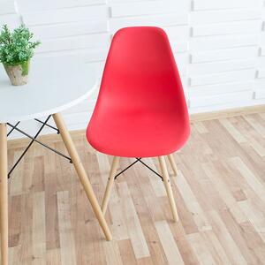 Set 2 stolice + stol - Oslo red