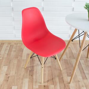 Set 2 stolice + stol - Oslo red