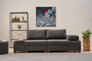 Atelier Del Sofa Kauč na razvlačenje s 3 sjedala PALMER