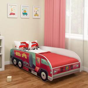 Dječji krevet ACMA TRUCK 160x80 cm 09-cisterna