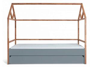 Bellamy Lotta krevet kućica s ladicom 200x90 cm, grey