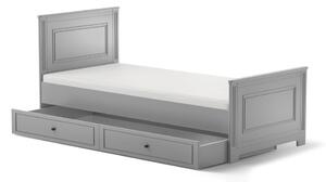 Bellamy Ines Junior krevet 200x90 cm s ladicom/dodatni ležaj, grey
