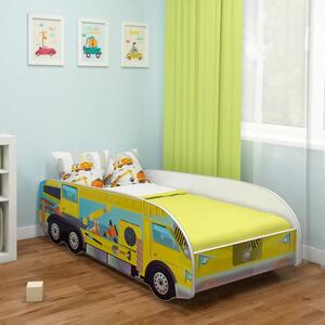 Dječji krevet ACMA TRUCK 140x70 cm 02-dizalica
