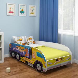 Dječji krevet ACMA TRUCK 140x70 cm 04-kiper
