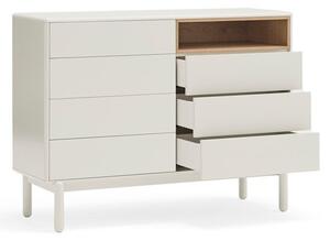 Krem komoda 120x90x40 cm Corvo – Teulat