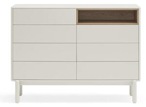 Krem komoda 120x90x40 cm Corvo – Teulat