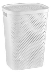 Bijela plastična košara za rublje 60 l Infinity – Curver