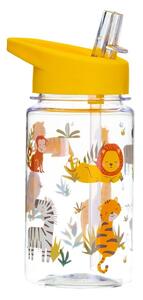Bočica za vodu za bebe sa slamkom Sass & Belle Drink Up Safari, 400 ml