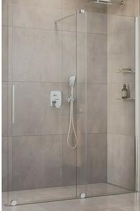 Camargue Tuš stijena Milano (Š x V: 120 x 200 cm, Srebrna, Debljina stakla: 8 mm)