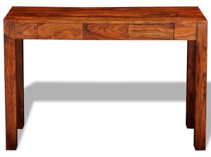 VidaXL Konzolni stol s 3 ladice 80 cm od masivnog drva šišama