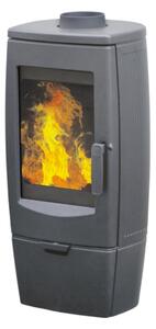 PLAMEN peć na drva 9,5 kW - Gala - Siva