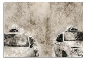 Zidni ukras Taxi