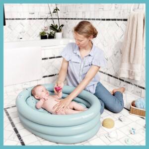 Babymoov kadica na napuhavanje Dots A019410 - prijenosna baby kadica i bazen