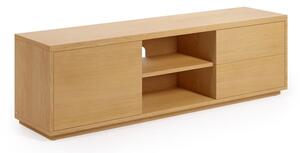 TV komoda u dekoru hrasta u prirodnoj boji 150x44 cm Abilen - Kave Home
