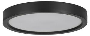 Eglo LED panel okrugli Idun-E (Ø x V: 28,5 x 3,1 cm, 17 W, 4.000 K, Boja: Crna)