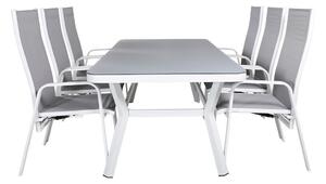 Set stola i stolica Dallas 3597Tekstil, Metal
