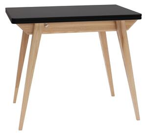 Blagovaonski stol na razvlačenje s crnom pločom 65x90 cm Envelope - Ragaba